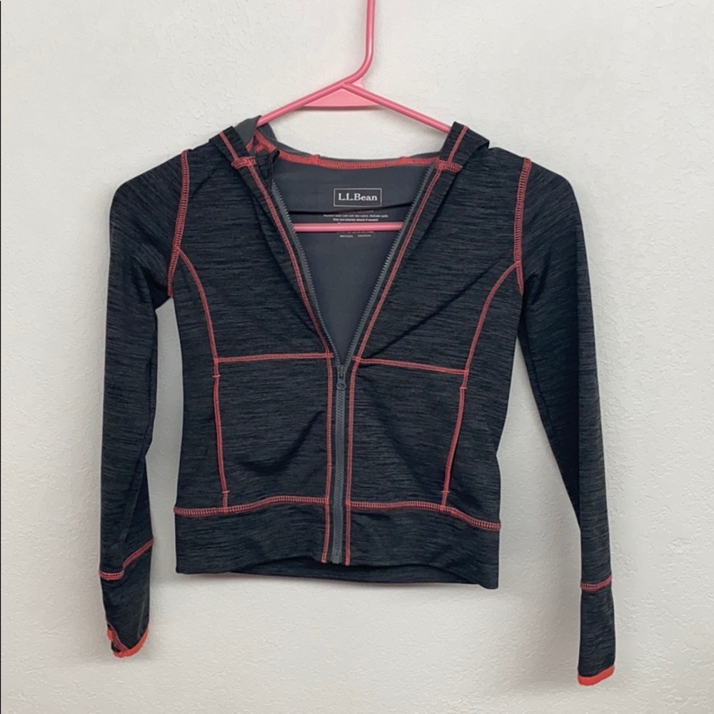 LL Bean Performance zip up hoodie